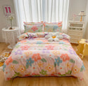 Cotton Thickened Four-piece Dormitory Bed Sheet And Quilt Cover