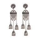 Bohemian Ethnic Earrings Retro Nostalgic Hollow Bell Long Earrings