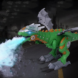 Buy spray-dragon-green Walking Dragon Toy Fire Breathing Water Spray Dinosaur