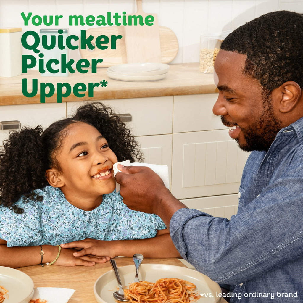 Bounty Everyday Disposable Paper Napkins, White, 400 Count Napkins