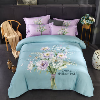 Buy 9-style Four-piece cotton bedding