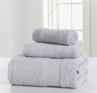 Cotton Soft Double-sided Thickening Skin-friendly Bath Towel Set