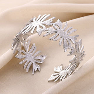 Buy b1648p Gold Stainless Steel Bracelet With Concave-convex Pattern