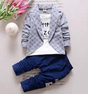 toddler baby clothes children suit 0-3 years old suit + pants children's sportswear boys girls children's clothing brand