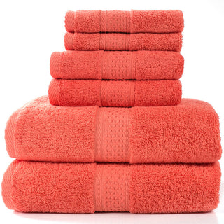 Buy scarlet 6 Pieces Cotton Towel Set