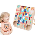 Early Education Children Education Puzzle Wooden Three-dimensional Puzzle Toy