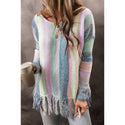 Women's Pullover Round Neck Long Sleeves Sweater