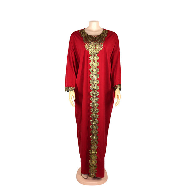 Women's embroidered robe