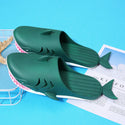 Shark Slippers Beach Shoes Home Flat Slippers for Women & Men