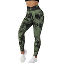 Women Seamless Tie Dye Leggings