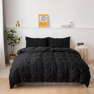 Buy black Three-piece Set Of Bedding And Home Textile Technology