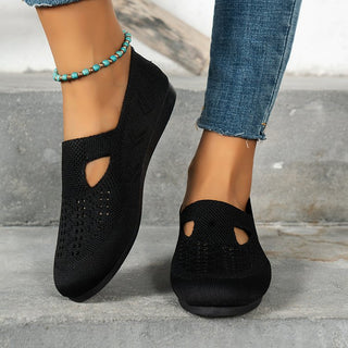 Women Breathable Mesh Flats Shoes