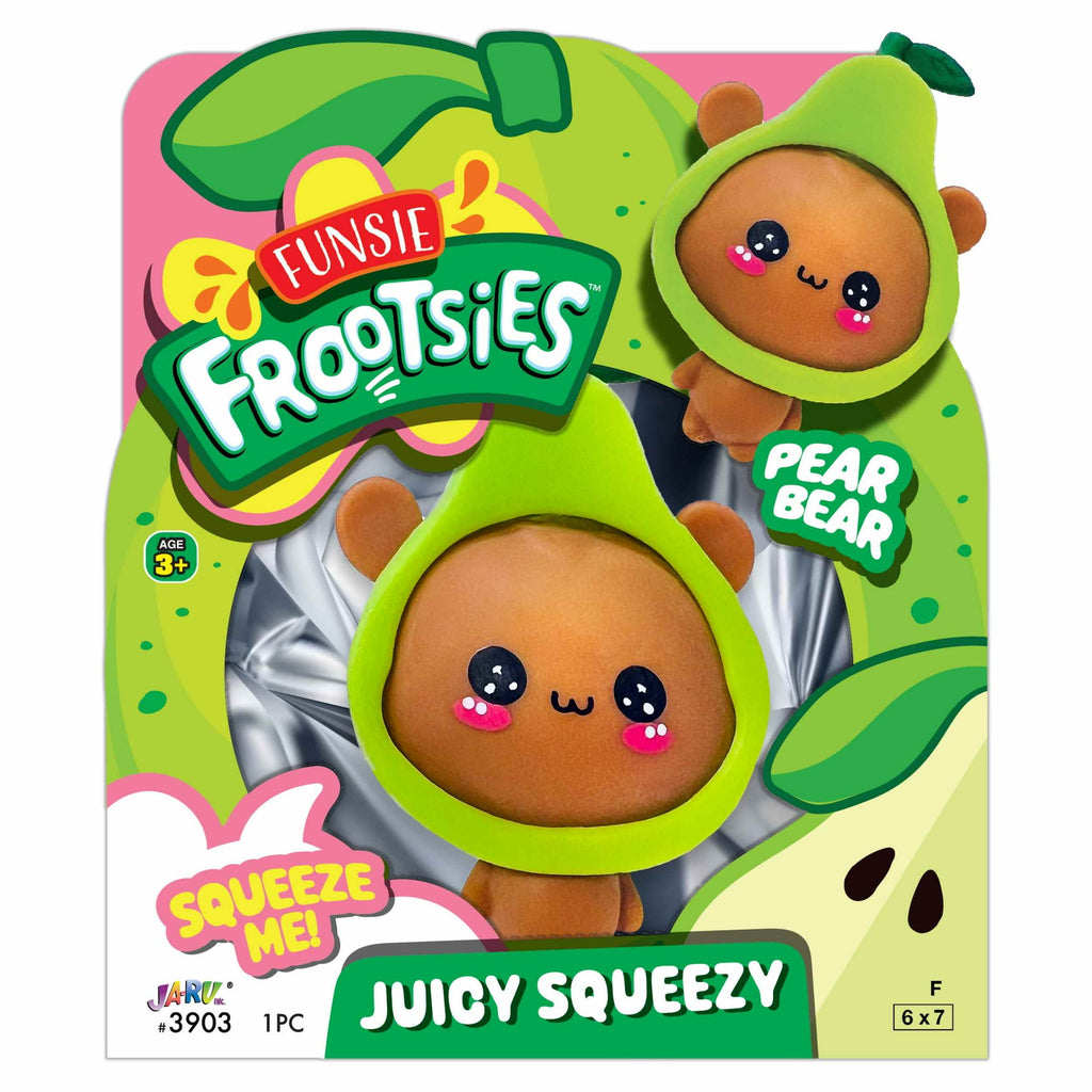 Ja-Ru Funsie Frootsies Juicy Squeezy-Styles Vary-1 Piece all ages novelty toy