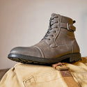 Men's Retro Lace Up High-top Martin Boots