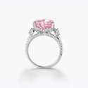 Loving Heart Zircon Ring Ice Pollen Female French Ring Bracelet