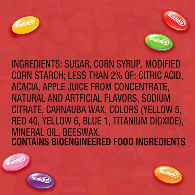 STARBURST Original Jellybeans Easter Candy, Easter Basket Essentials, 14 oz. Candy Bag