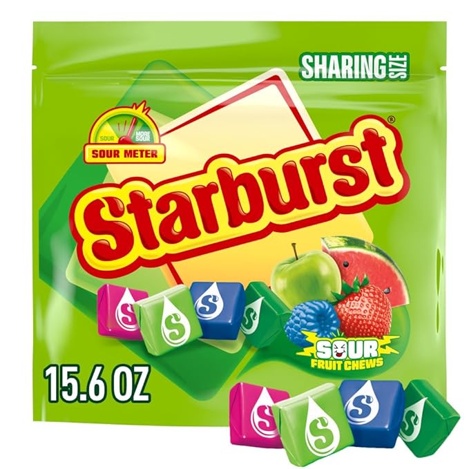 STARBURST FaveREDS Fruit Chews Candy, Chewy Candy