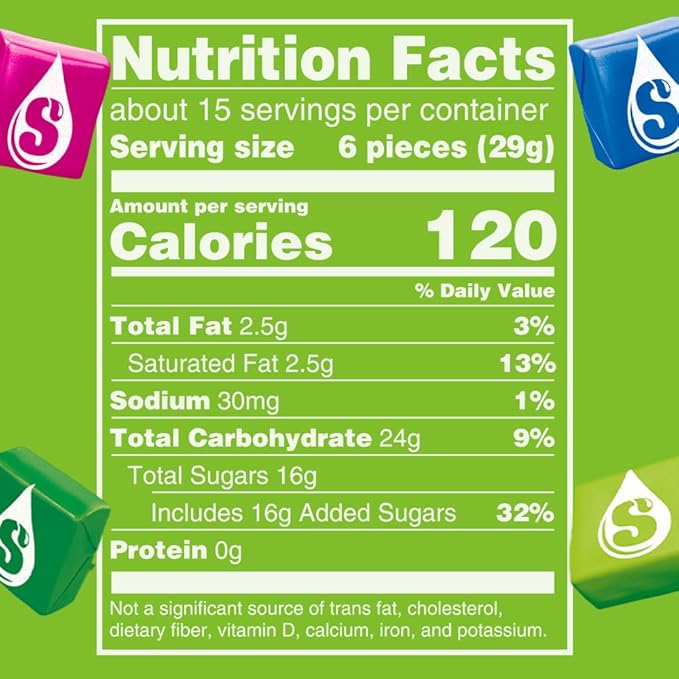 STARBURST FaveREDS Fruit Chews Candy, Chewy Candy