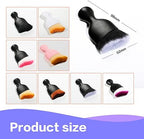 Car Interior Detailing Brush – Soft Bristle Cleaning & Dusting Tool, Auto Dash & Interior Cleaner (Black)