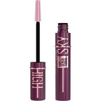 Maybelline Sky High Mascara – Volumizing & Lengthening, Washable, Burgundy Haze (1 Count)