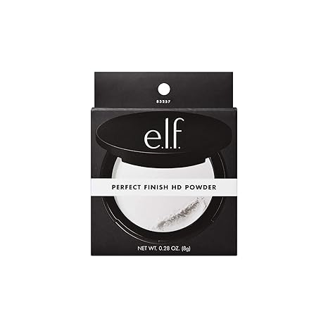 e.l.f. Perfect Finish HD Powder, Blurs Fine Lines & Imperfections, All Day Wear, Perfect for On The Go, 0.28 Oz Secondary image