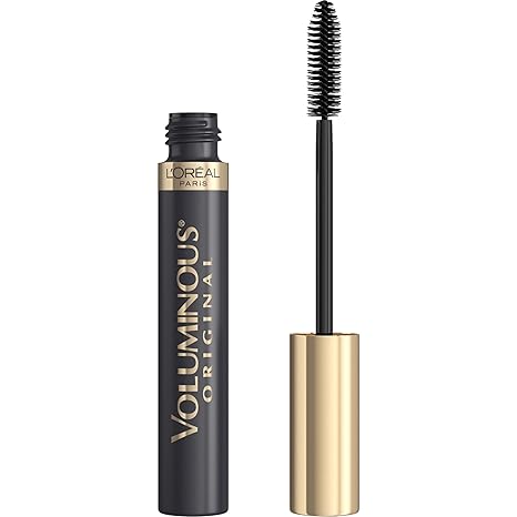 L’Oreal Paris Original Voluminous Mascara, Building Mascara Volume and Length Formula, Washable, Blackest Black, 0.26 Fl Oz., 1 Count Main image