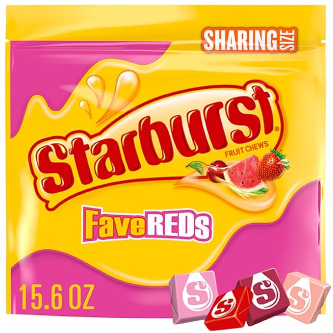 STARBURST FaveREDS Fruit Chews Candy, Chewy Candy Main image