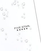 Five Star Spiral Notebook + Study App, 5 Subject, College Ruled Paper, 8-1/2" x 11", 200 Sheets, Fights Ink Bleed, Water Resistant Cover