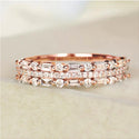 Multilayer Ring Three-layer Fine Circle Line Setting