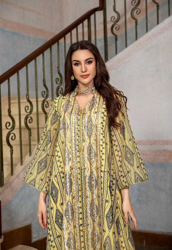 Women's Fashion Dress Dubai Robe