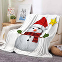 Flannel Blanket Super Soft Warm Sleeping Blanket Gift Printing Blanket