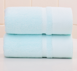 Buy rhombus-light-green Adult Thickening Wash Towel