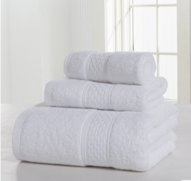 Cotton Soft Double-sided Thickening Skin-friendly Bath Towel Set