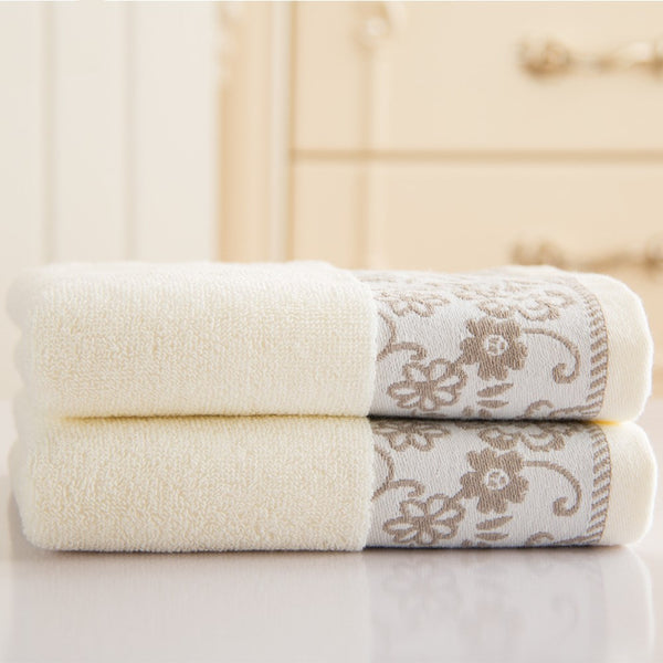 Wisteria Flower Cotton Towel