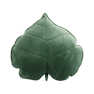 Buy dark-green 3D Heart Leaf Sofa Bed Throw Cushion Cute Kids Room Decoration Outdoor Reliner Chair Back Cushions Modern Home Decor