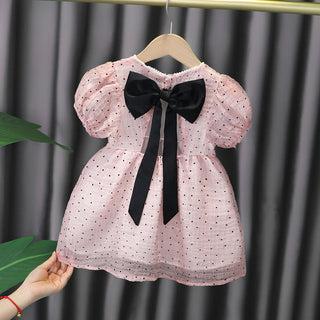 Buy pink Korean Princess Girls Cute Dress