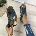 Women Ethnic Style Flower Print Sandals