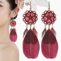 Women's Casual Versatile Feather Earrings