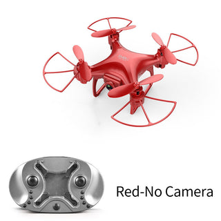 Buy red-no-camera S26 mini four-axis aircraft HD wifi aerial camera remote control aircraft resistant drone boy cross-border toys