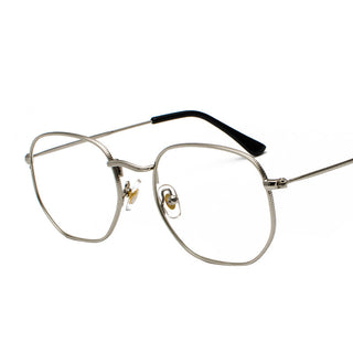 Buy silver-clear Men&#39;s Fashion glasses