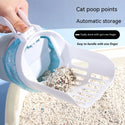Widen Cat Litter Shovel Scoop With Refill Bags Large Cat Litter Box Self Cleaning Cat Waste Bin System