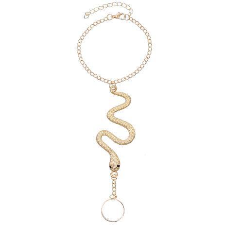 Personality Snake Bracelet Irregular Alloy Serpentine Finger Chain