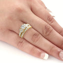 Fashion Simple And Light Luxury Marriage Engagement Proposal Couple Ring