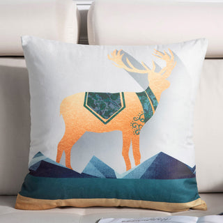 Buy mountain-deer Sofa Hugging Pillow Cover Nordic Light Luxury Ins Pillow Bedside Cushion Cover