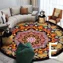 Ethnic Style Carpet Homestay Retro Mandala Mat