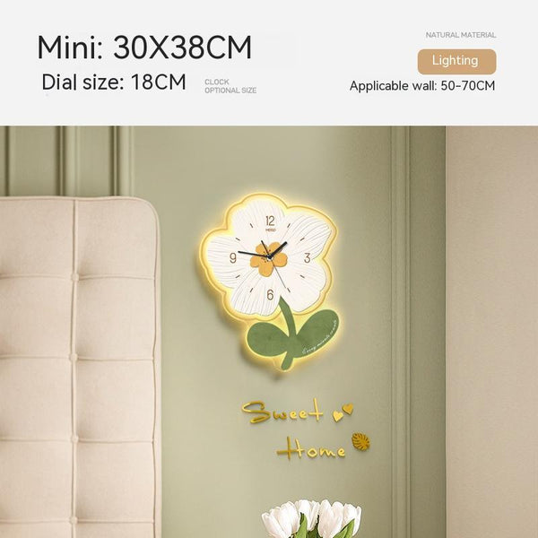 Ins Wall Clock Living Room Creative Modern