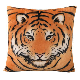 Simulation Tiger Head Pillow Nordic Modern Sofa Cushion