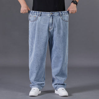 Men's Loose Straight Trend Jeans