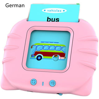 Buy pink-german-version Card Early Education Children&#39;s Enlightenment English Learning Machine