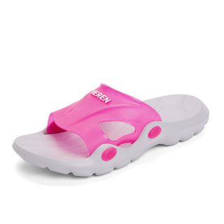 Buy rose-red Indoor bathroom slippers for men